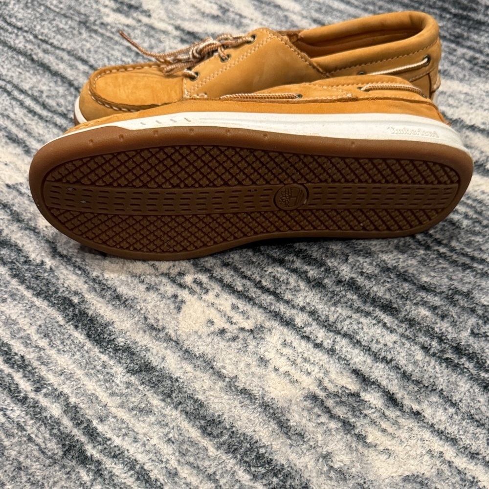 Timberland Men's Light Brown Boat Shoes - Picture 4 of 5